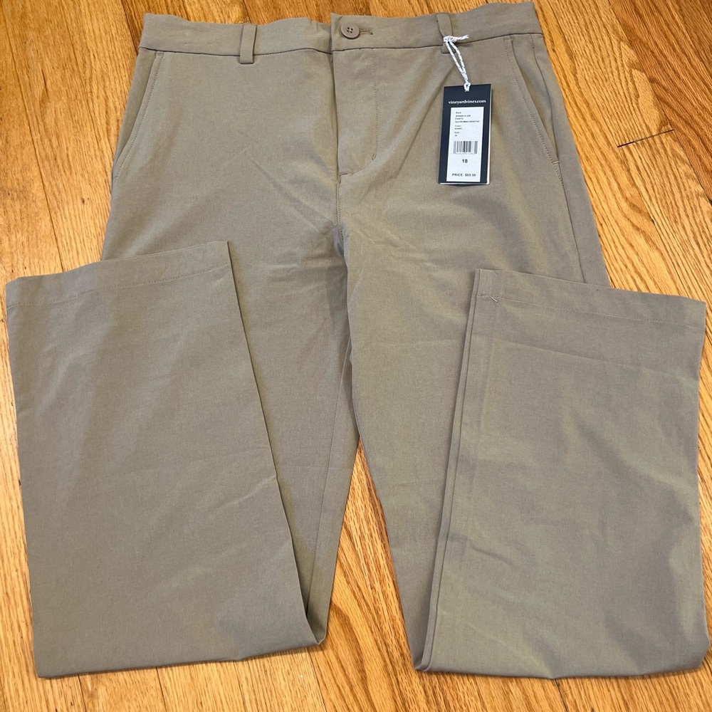 Vineyard Vines Kids Tan Casual Bottoms